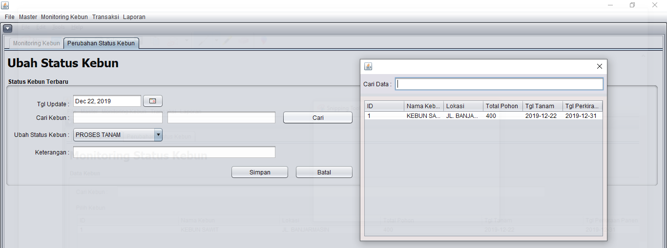 aplikasi sederhana monitoring